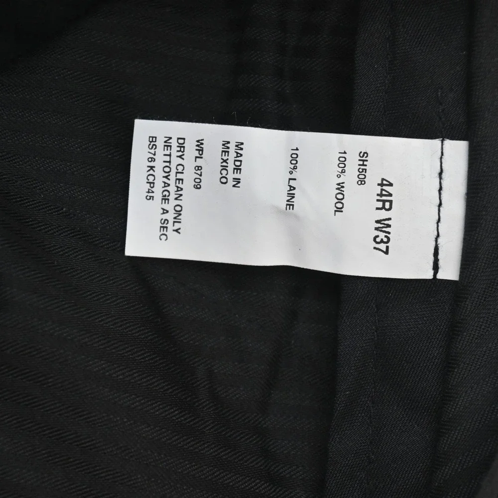 Ben Sherman 44R 38x30 Gray Glenn Check 100% Wool Mens Jacket Pants Suit